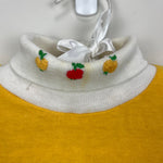 Load image into Gallery viewer, Vintage Sears Yellow Fruit Turtleneck Medium 4-5
