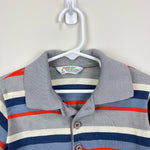 Load image into Gallery viewer, Vintage Healthtex Long Sleeve Striped Polo Shirt 6 USA
