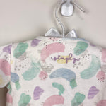 Load image into Gallery viewer, Magnetic Me Pastel Paint Splatter Organic Cotton Footie 3-6 Months
