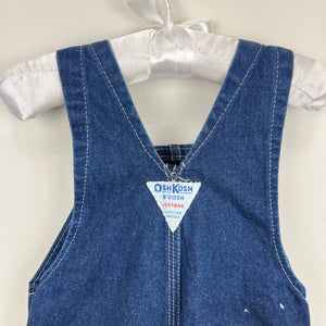 Vintage OshKosh B'gosh Blue Jean Overalls USA