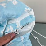 Load image into Gallery viewer, Janie and Jack Floral Jacquard Jumpsuit Sky Blue Floral 12-18 Months
