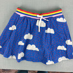 Load image into Gallery viewer, Mini Boden Jersey Skort Blue Love Clouds 6-7
