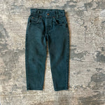 Load image into Gallery viewer, Vintage Levi's 550 Relaxed Fit Regular Orange Tab Green Jeans 6
