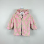 Load image into Gallery viewer, Hanna Andersson Baby Marshmallow Jacket Light Oat Hearts 75 cm 12-18 Months
