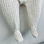 Load image into Gallery viewer, Gap Baby First Favorites Crossover Footie Ivory Frost 3-6 Months
