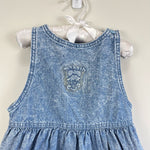 Load image into Gallery viewer, Vintage OshKosh B&#39;gosh Acid Wash Smiley Face Dress 4T USA
