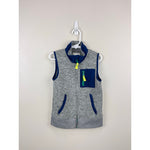 Load image into Gallery viewer, Crewcuts Boy's Summit Fleece Vest Marled Grey 4-5

