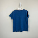 Load image into Gallery viewer, Mini Boden Short Sleeve Printed Graphic T-Shirt Blue Ice Cream 7-8
