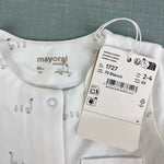 Load image into Gallery viewer, Mayoral White Geese Romper 65 cm 2-4 Months NWT

