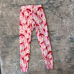 Load image into Gallery viewer, Hanna Andersson Pink Floral Long John Pajamas 130 cm 8
