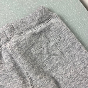 Mini Boden Gray Marl Cozy Star Pants 12-18 Months