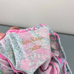 Load image into Gallery viewer, Lilly Pulitzer Girls Vienna Maxi Dress Prosecco Pink Seaing Things S 4-5
