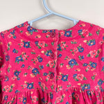 Load image into Gallery viewer, Vintage OshKosh B'gosh Long Sleeve Pink Floral Dress 4T USA
