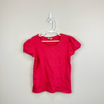 Load image into Gallery viewer, Mini Boden Short Sleeve Pointelle Top Pink 9-10 Years
