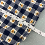 Load image into Gallery viewer, Vintage Zanoni by Jalate Plaid Sunflower Dress Small USA
