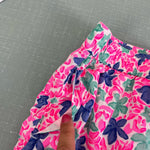 Load image into Gallery viewer, Vineyard Vines Girls Pull On Plumeria Floral Short Malibu Pink Small
