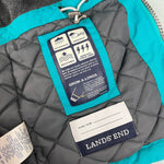 Load image into Gallery viewer, Lands&#39; End Squall Fleece Lined Waterproof Insulated Winter Parka M 5-6
