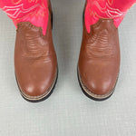 Load image into Gallery viewer, Itasca Girls Western Buckaroo Cowboy Boots Deputy Pink 4
