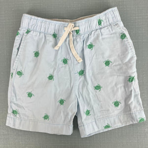 J. Crew Boys Drawstring Twill Dock Short with Turtles 7