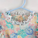 Load image into Gallery viewer, Vintage Winnie the Pooh Floral Lace Ruffle Dress 6 NWT USA
