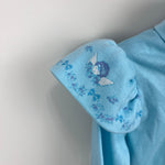 Load image into Gallery viewer, Vintage OshKosh B'gosh Long Sleeve Blue Angel Bow Turtleneck Top 3T USA
