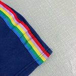 Load image into Gallery viewer, Mini Boden Cozy Navy Blue Rainbow Skirt 5-6
