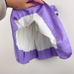 Load image into Gallery viewer, Vintage Purple Pinafore Embroidered Elephant Dress Baby Girl
