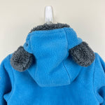 Load image into Gallery viewer, Columbia Infant Tiny Bear II Blue Bunting 6-12 Months
