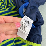 Load image into Gallery viewer, The North Face Reversible Scout Wind Jacket Blue Green 6-12 Months
