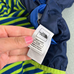 Load image into Gallery viewer, The North Face Reversible Scout Wind Jacket Blue Green 6-12 Months
