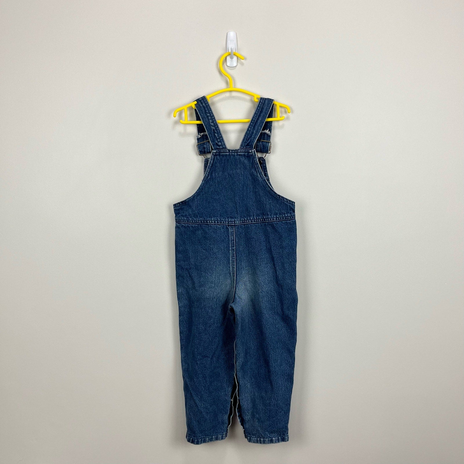 Vintage Pattiwhack Denim Dump Truck Overalls 3T