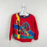 Load image into Gallery viewer, Vintage Teddy Bears Snow Patrol Snowboarding Sweatshirt 3T USA
