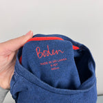 Load image into Gallery viewer, Mini Boden Supersoft Long-Sleeved T-Shirt Navy Blue 9-10
