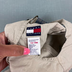 Load image into Gallery viewer, Vintage Y2K Tommy Hilfiger Khaki Jumper Dress 12-18 Months
