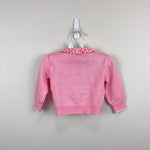 Load image into Gallery viewer, Vintage First Impressions Infants Wear Pink Ruffle Bow Cardigan Sweater 6-9 Months
