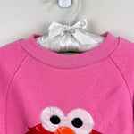 Load image into Gallery viewer, Vintage Y2K Pink Sesame Street Elmo Fleece Pullover 5T
