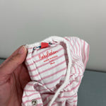 Load image into Gallery viewer, Mini Baby Boden Pink Stripe Applique Chicken Dress 2-3
