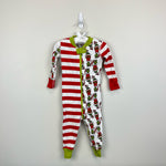 Load image into Gallery viewer, Hanna Andersson Dr. Seuss Grinch Pajamas 75 cm 12-18 Months
