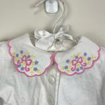 Load image into Gallery viewer, Vintage OshKosh B&#39;gosh Embroidered Collared Top 3-6 Months USA
