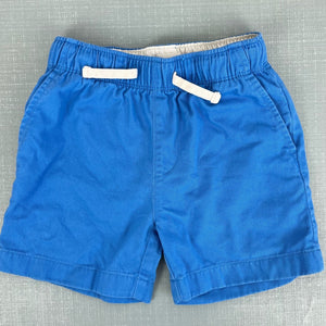 J. Crew Boys Drawstring Twill Dock Short Blue 5T