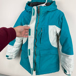 Load image into Gallery viewer, Lands&#39; End Squall Fleece Lined Waterproof Insulated Winter Parka M 5-6
