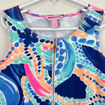 Load image into Gallery viewer, Lilly Pulitzer Girls Camryn Dress Multi Ocean Jewels L 8-10

