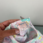 Load image into Gallery viewer, Vintage Broadway Kids Pastel Floral Ruffle Shirt &amp; Suspenders Set 18 Months
