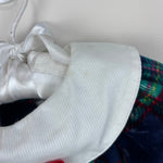 Load image into Gallery viewer, Vintage Gymboree Holiday Plaid Velour One Piece Newborn 3-6 Months NWT
