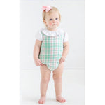 Load image into Gallery viewer, The Beaufort Bonnet Company Brooksy Bubble Set Putney Plaid 2T NWT
