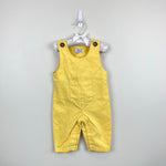 Load image into Gallery viewer, Nantucket Kids Tad Longall Overalls Butter Yellow 6-9 Months

