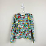 Load image into Gallery viewer, Hanna Andersson Flower Print Long Sleeve Rash Guard Top 130 cm 8
