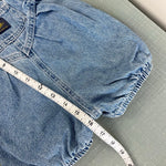 Load image into Gallery viewer, Vintage OshKosh B'gosh Blue Jean Bubble Romper 6-9 Months
