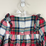 Load image into Gallery viewer, Baby Gap Tartan Plaid Ruffle Holiday Dress 12-18 Months
