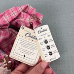 Load image into Gallery viewer, Vintage Carter's Pink Place Teddy Bear Coverall Romper 9-12 Months NWT USA
